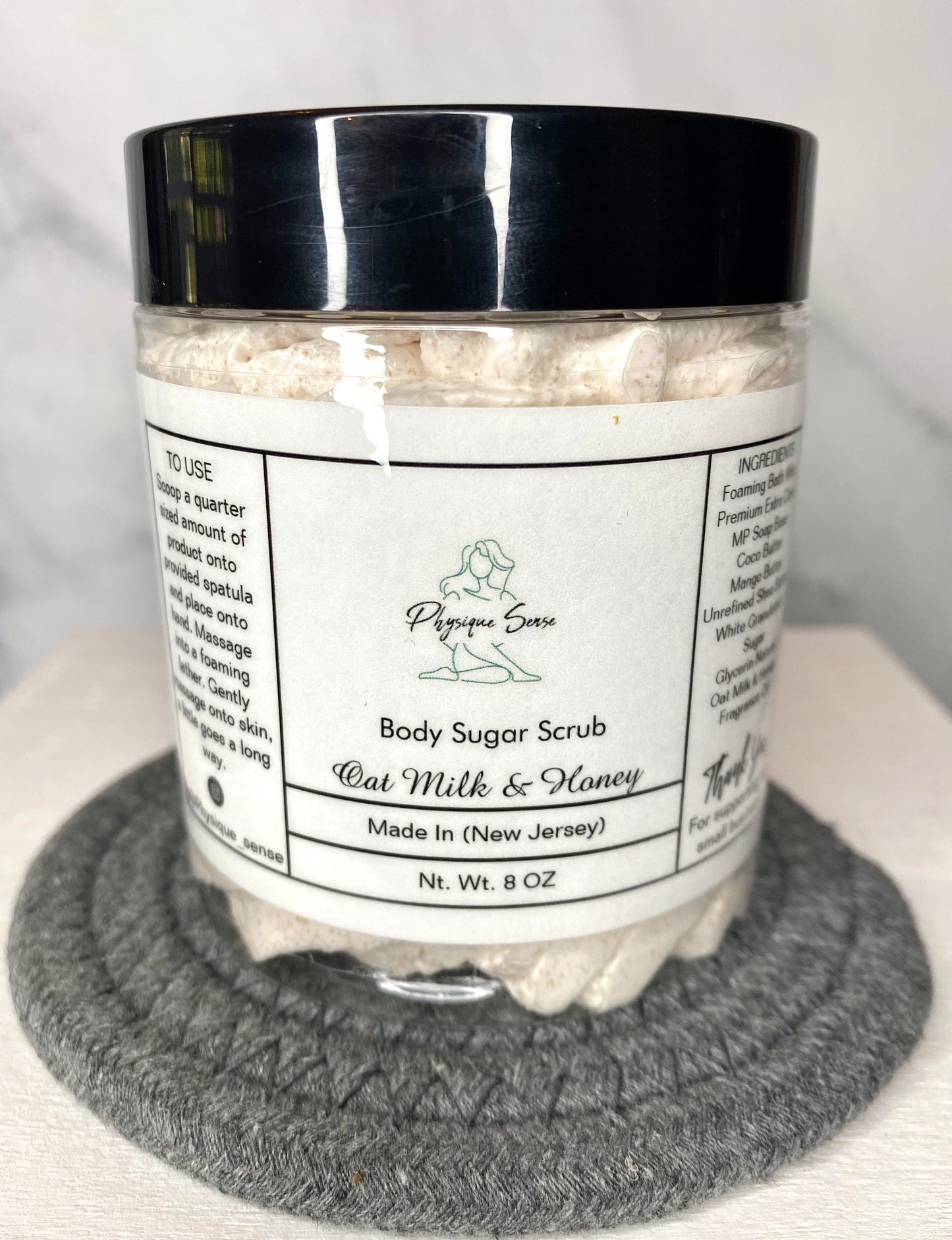 Oat Milk & Honey Body Sugar Scrub