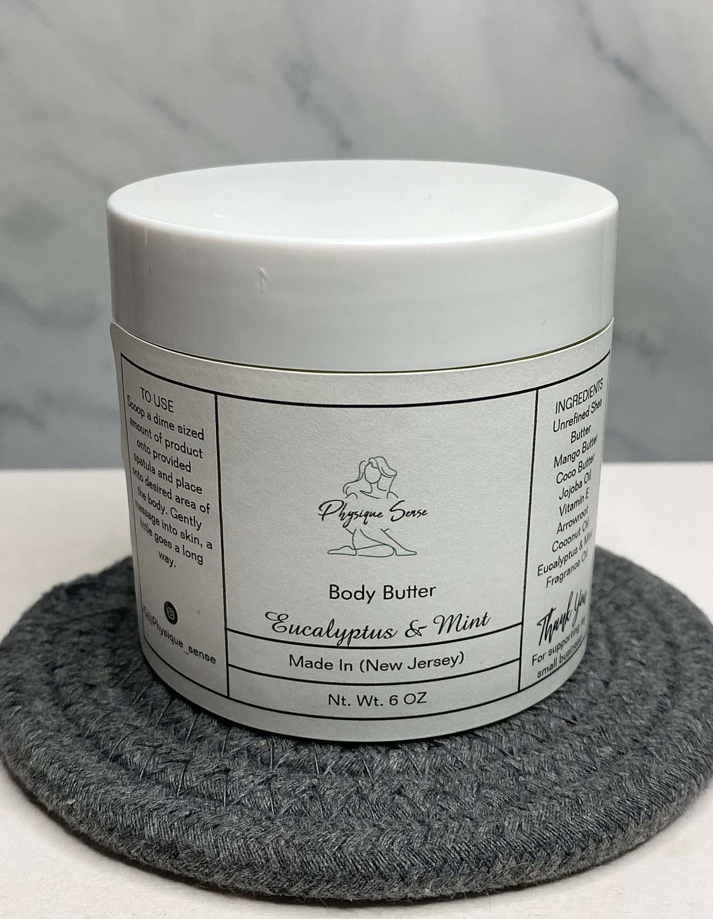 Eucalyptus & Mint Whipped Body Butter