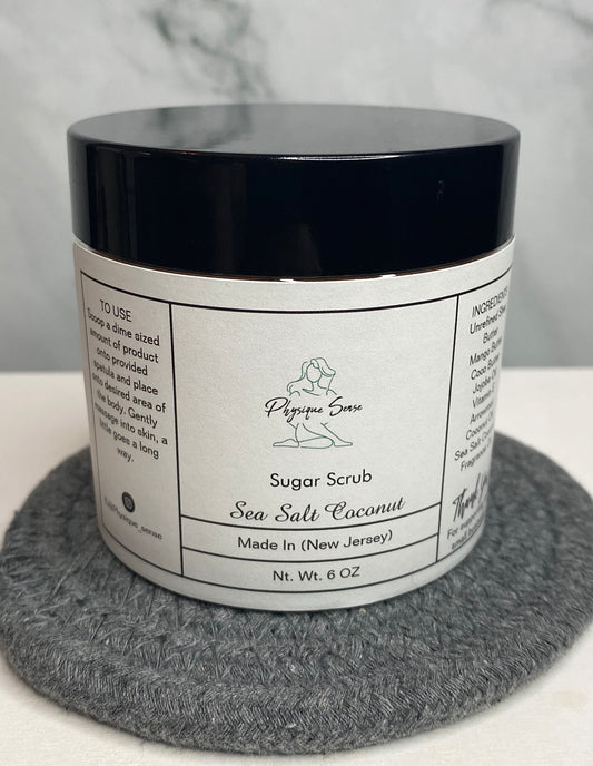 Sea Salt Coconut Body Sugar Scrub