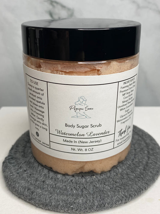 Watermelon Lavender Body Sugar Scrub