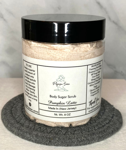 Pumpkin Latte Body Sugar Scrub