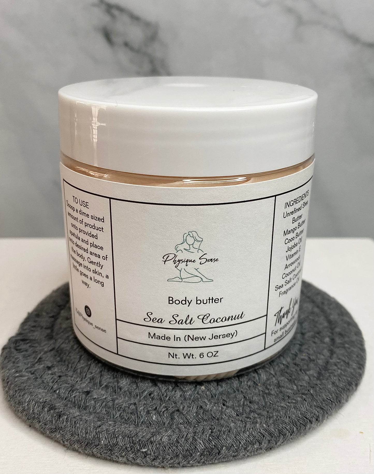 Sea Salt Coconut Whipped Body Butter