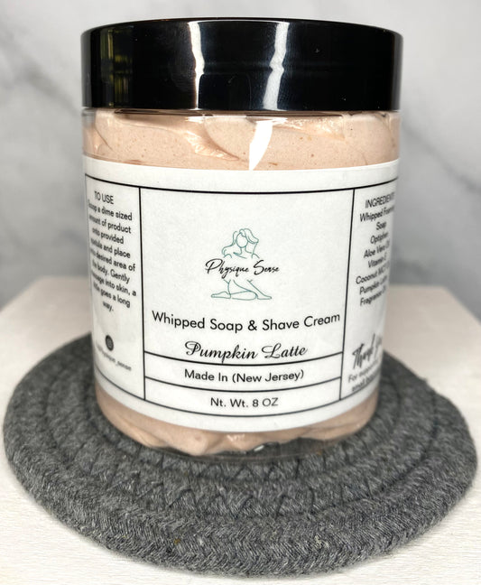 Pumpkin Latte Whipped Soap & Shave Cream